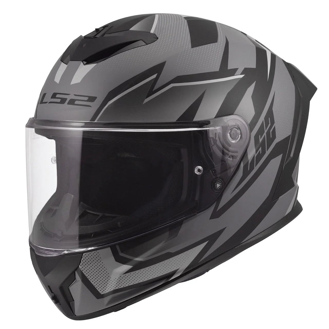 LS2 FF820 RAPID 3 XTREM MATT BLACK GREY