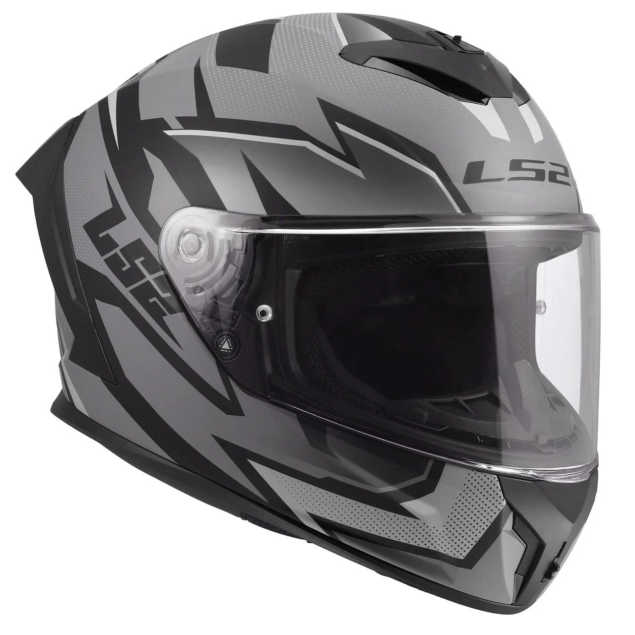 LS2 FF820 RAPID 3 XTREM MATT BLACK GREY