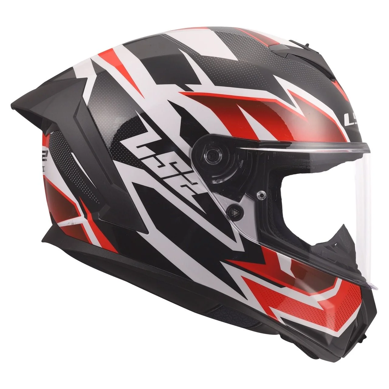 LS2 FF820 RAPID 3 XTREM WHITE BLACK RED