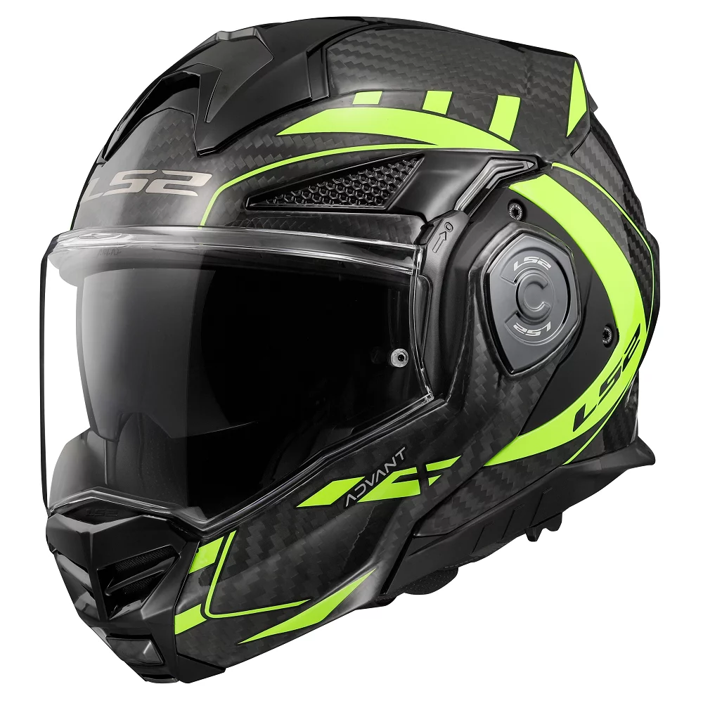 LS2 FF901 ADVANT X C FUTURE HI-VIS YELLOW