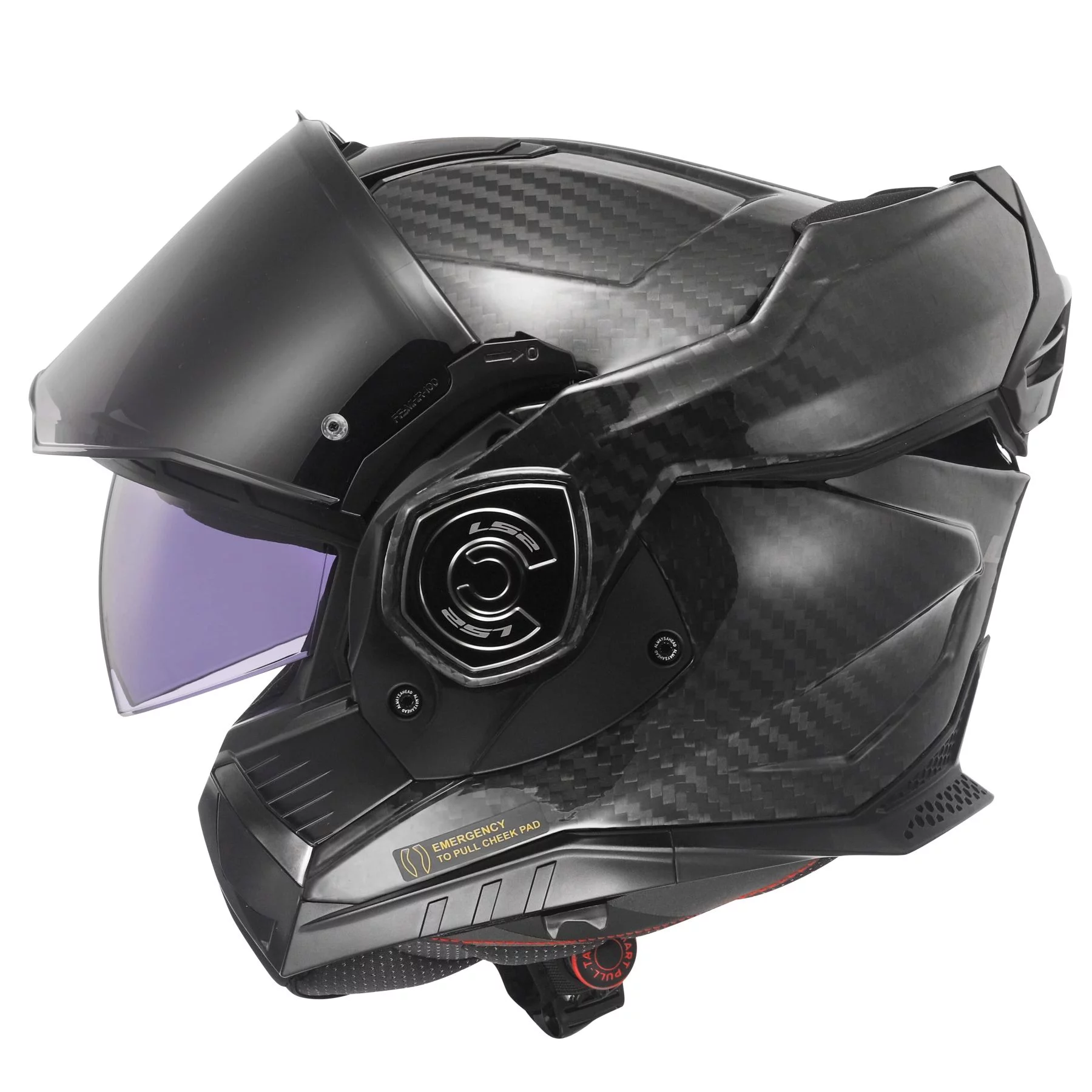 LS2 FF901 ADVANT X C SOLID CARBON
