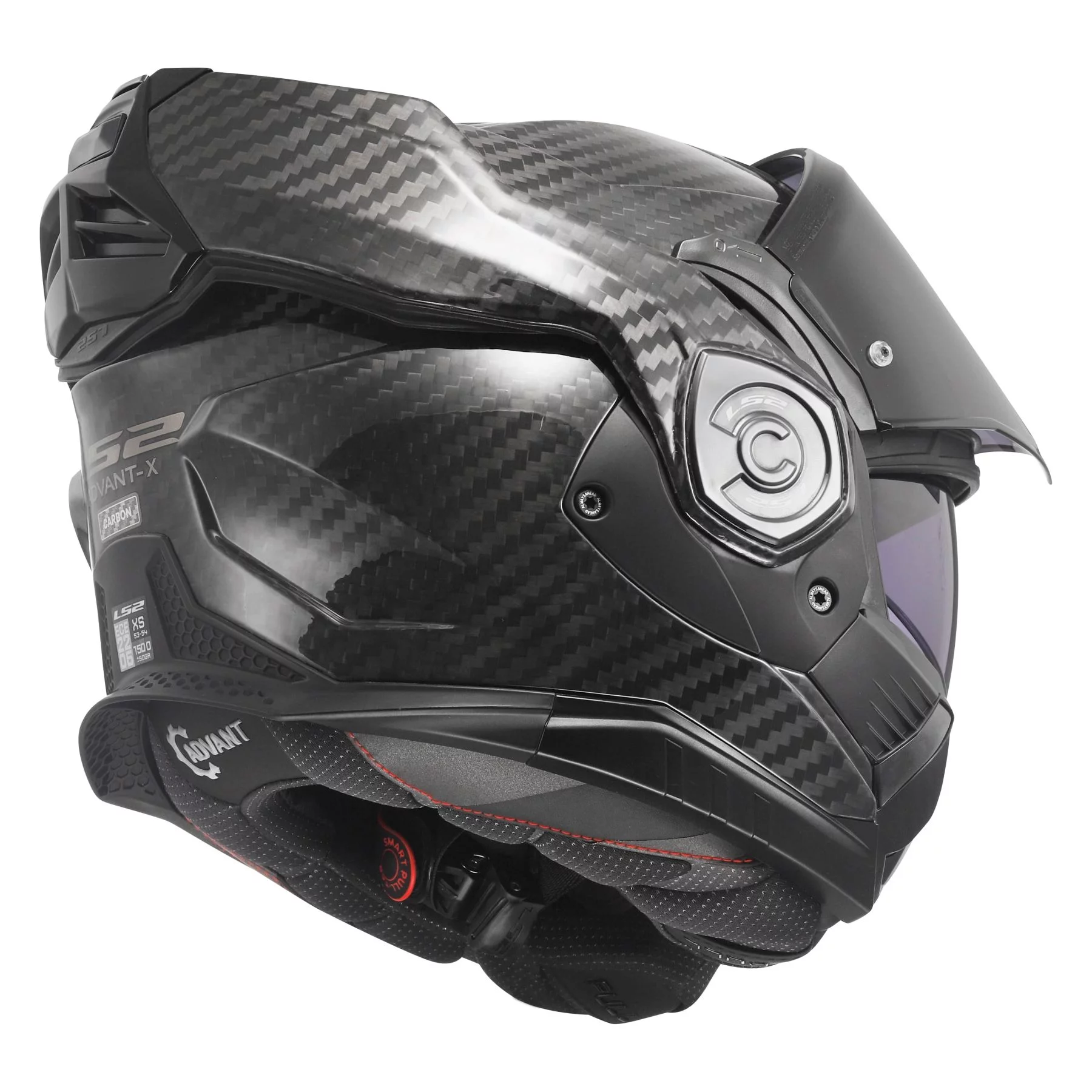 LS2 FF901 ADVANT X C SOLID CARBON