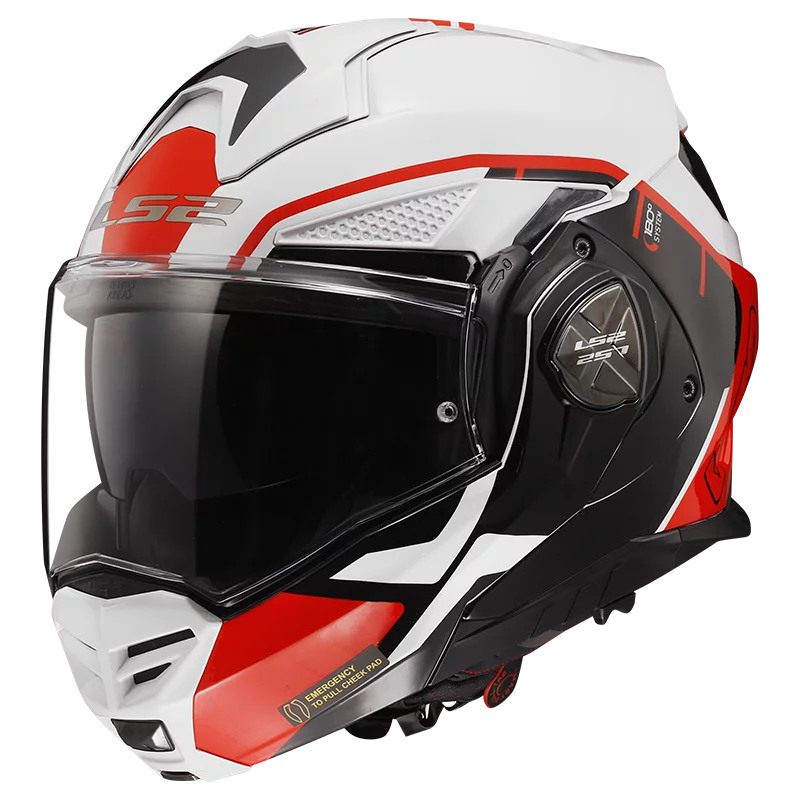 LS2 FF901 ADVANT X METRYK WHITE RED