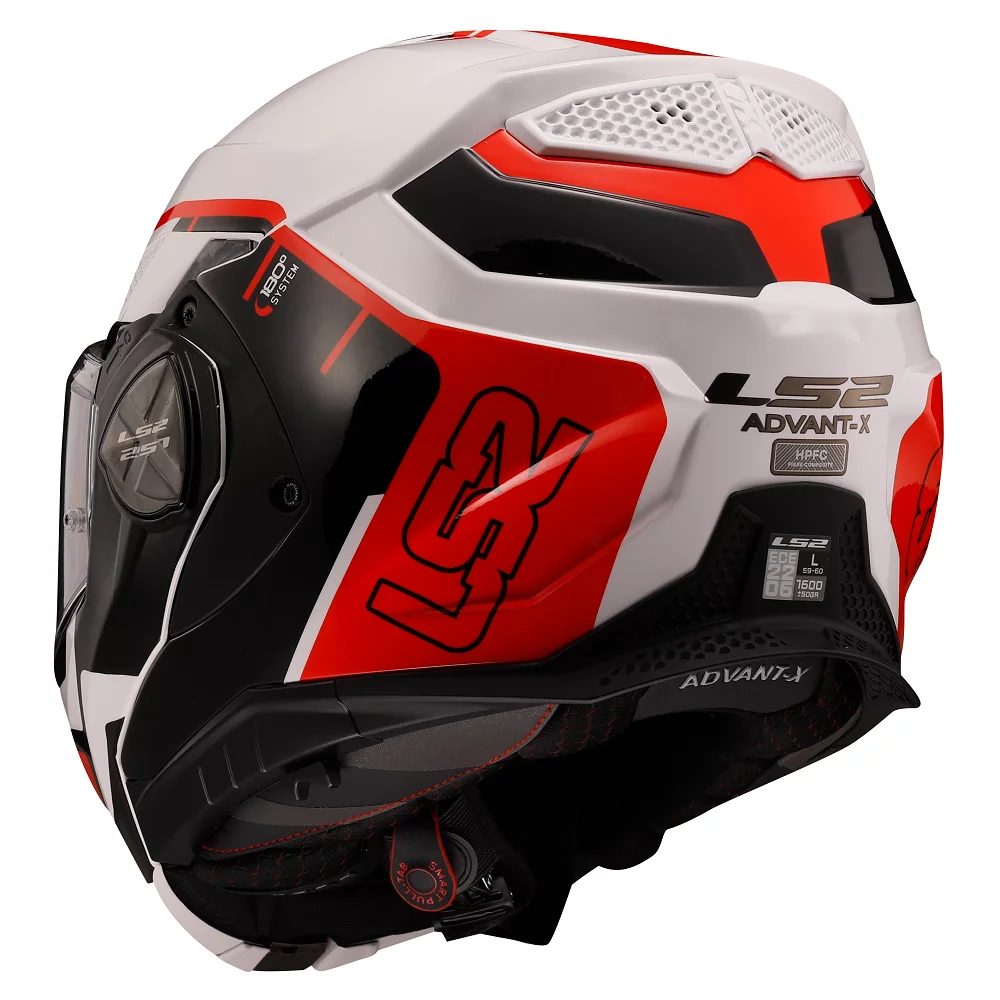LS2 FF901 ADVANT X METRYK WHITE RED