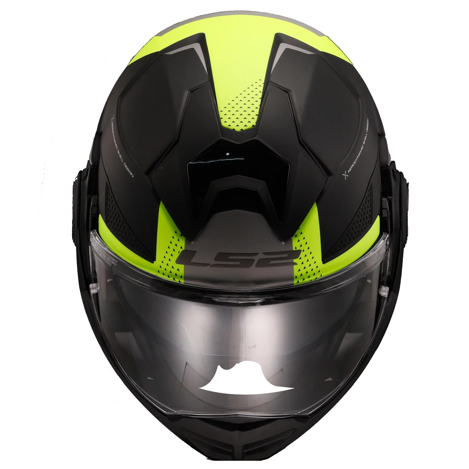LS2 FF901 ADVANT X OBLIVION MATT BLACK HI-VIZ YELLOW