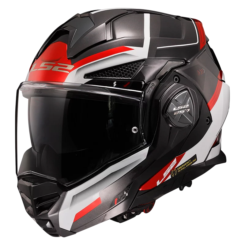 LS2 FF901 ADVANT X SPECTRUM BLACK WHITE RED