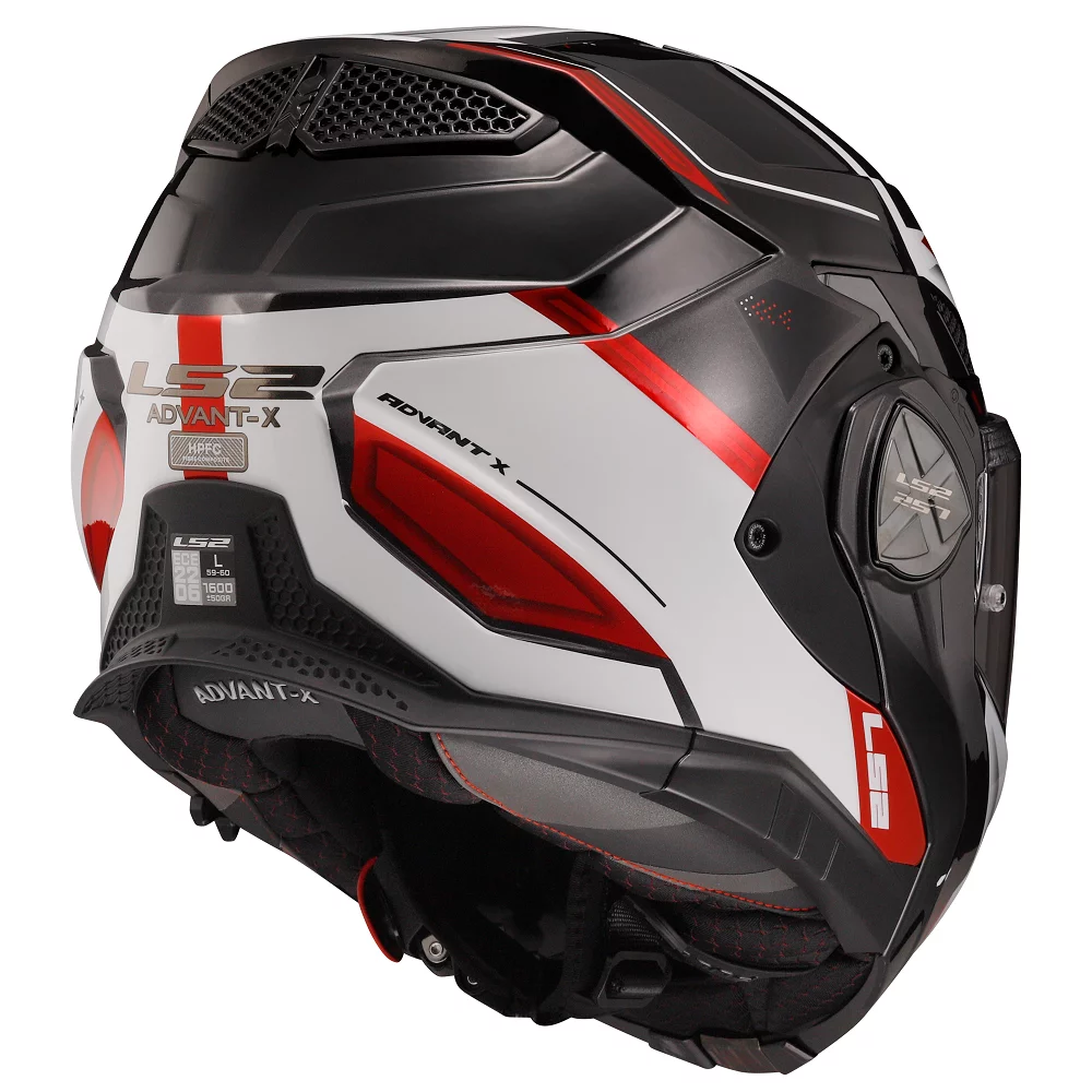 LS2 FF901 ADVANT X SPECTRUM BLACK WHITE RED
