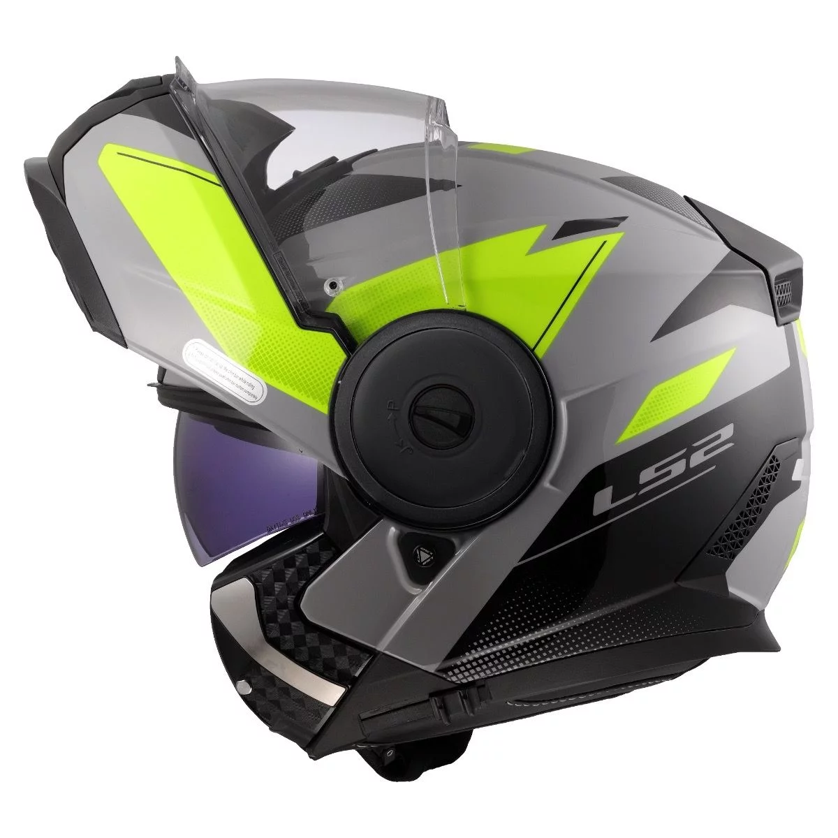 LS2 FF902 SCOPE 2 DURIA GREY HI-VIS YELLOW