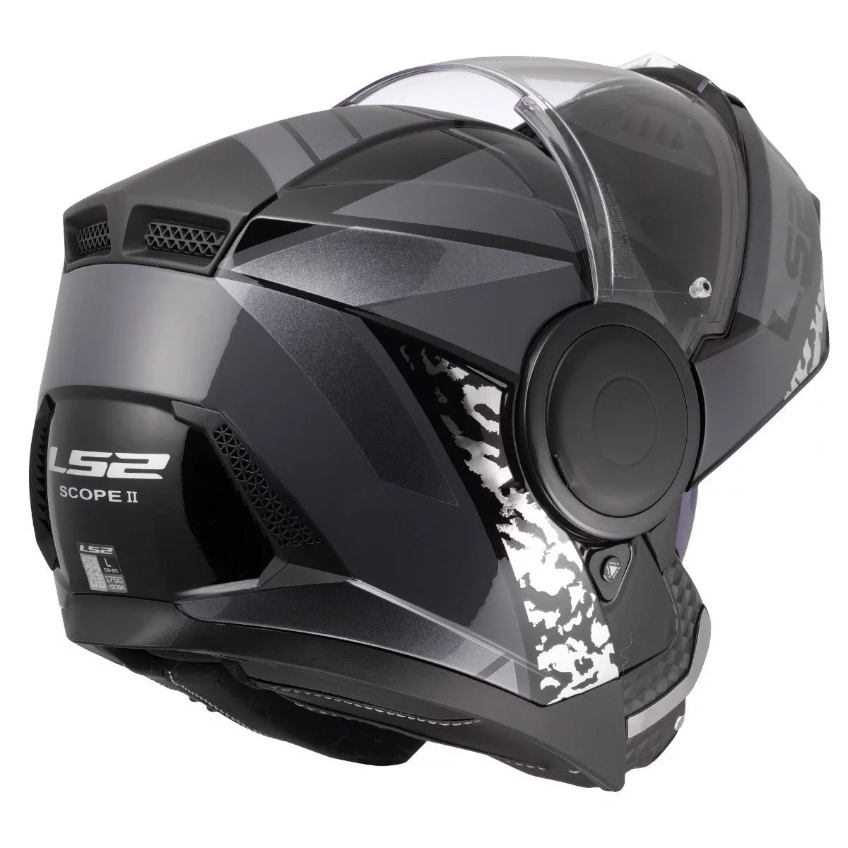 LS2 FF902 SCOPE 2 OXYD BLACK TITANIUM