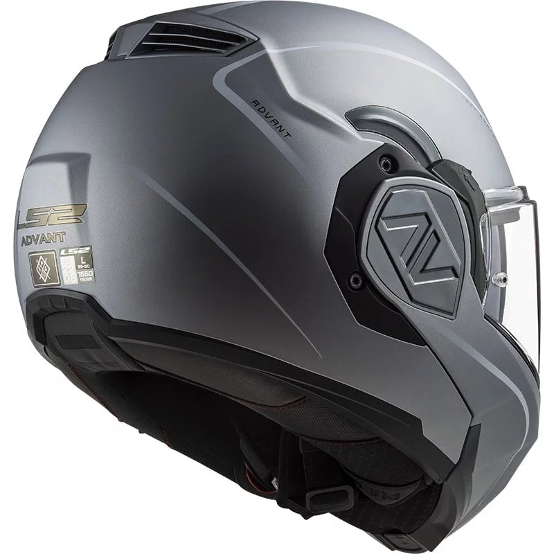 LS2 FF906 ADVANT SPECIAL MATT SILVER