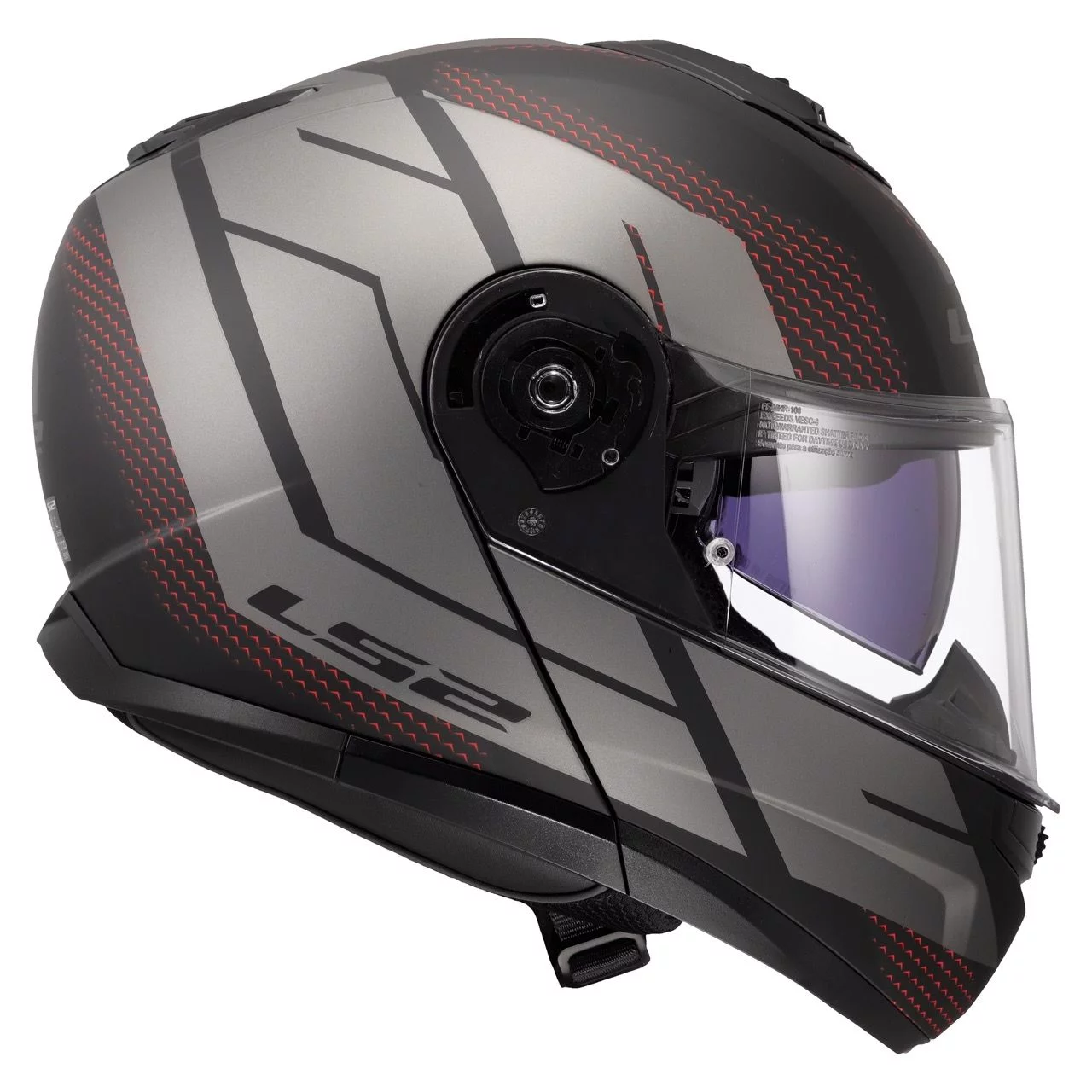 LS2 FF908 STROBE 2 CODE BLACK GREY