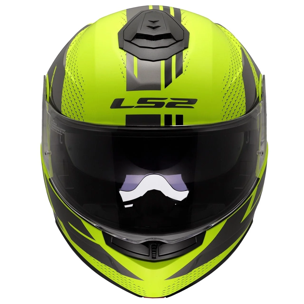 LS2 FF908 STROBE 2 CODE HI-VIS YELLOW GREY