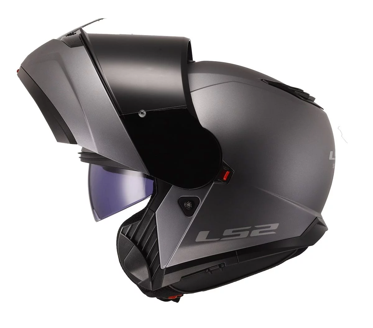 LS2 FF908 STROBE 2 MATT TITANIUM