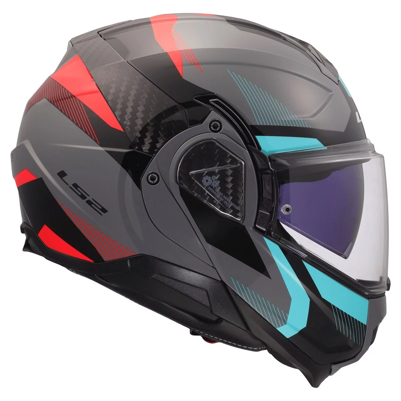 LS2 FF910 ADVANT 2 TRIPLE NARDO GREY BLUE RED