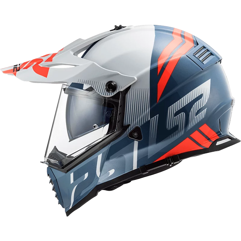 LS2 MX436 PIONEER EVO EVOLVE WHITE COBALT