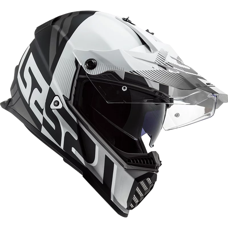 LS2 MX436 PIONEER EVO EVOLVE WHITE MATT BLACK