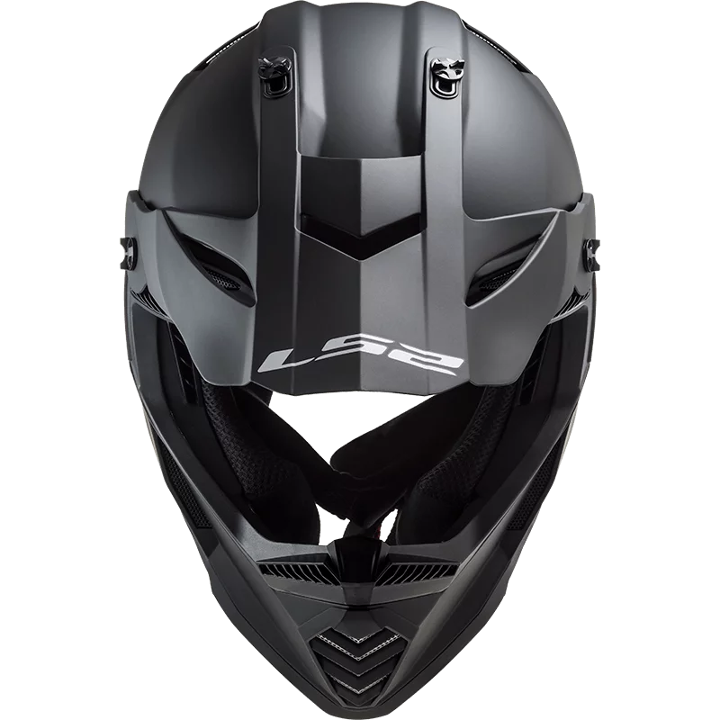 LS2 MX437 FAST EVO MATT BLACK