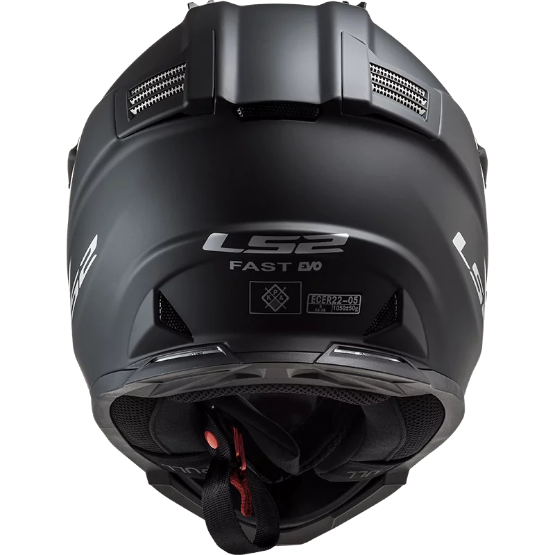 LS2 MX437 FAST EVO MATT BLACK