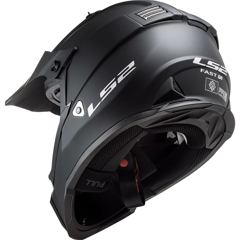 LS2 MX437 FAST EVO MATT BLACK