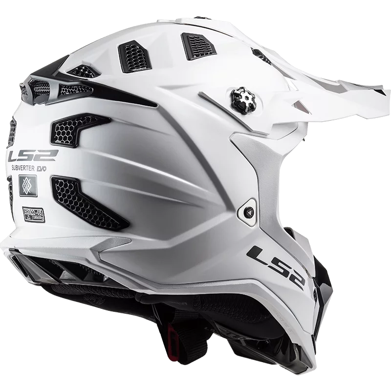 LS2 MX700 SUBVERTER EVO SINGLE MONO GLOSS WHITE