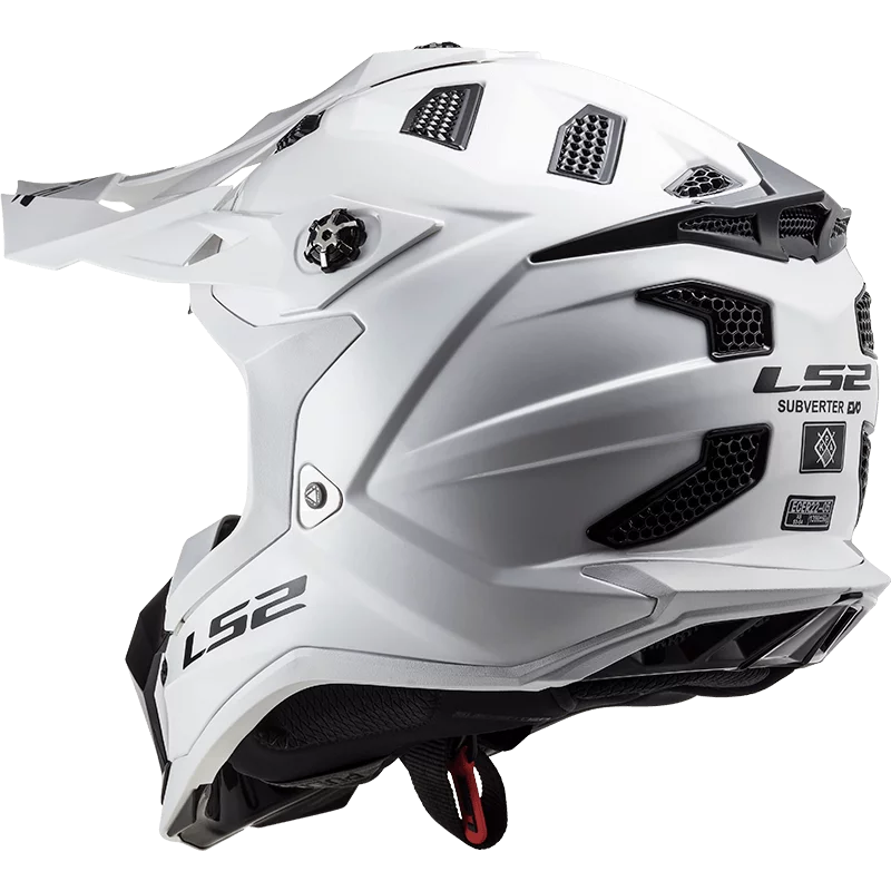 LS2 MX700 SUBVERTER EVO SINGLE MONO GLOSS WHITE