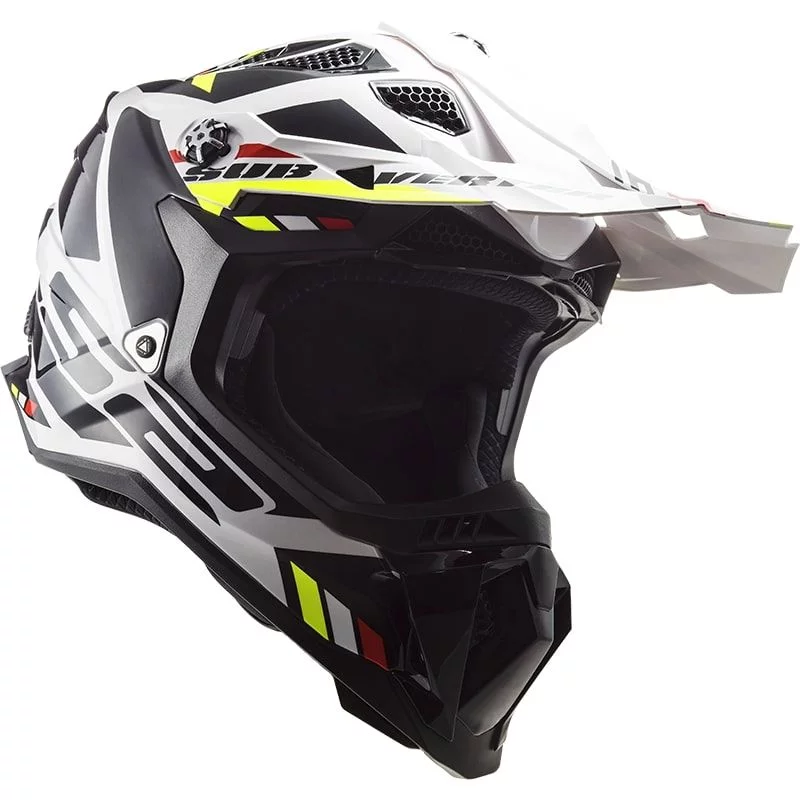 LS2 MX700 SUBVERTER EVO STOMP WHITE BLACK
