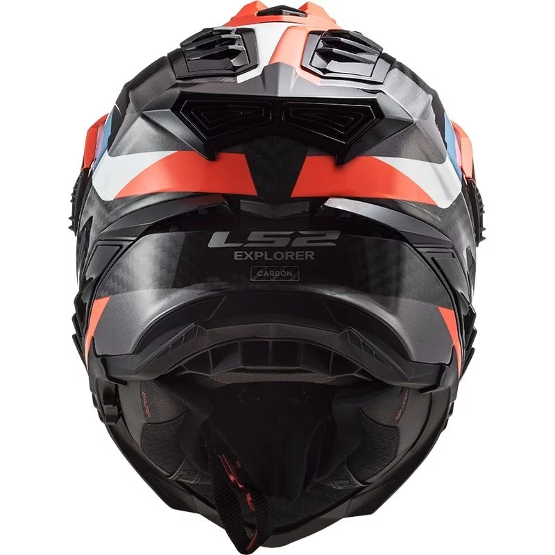 LS2 MX701 C EXPLORER FRONTIER BLUE FLUO ORANGE
