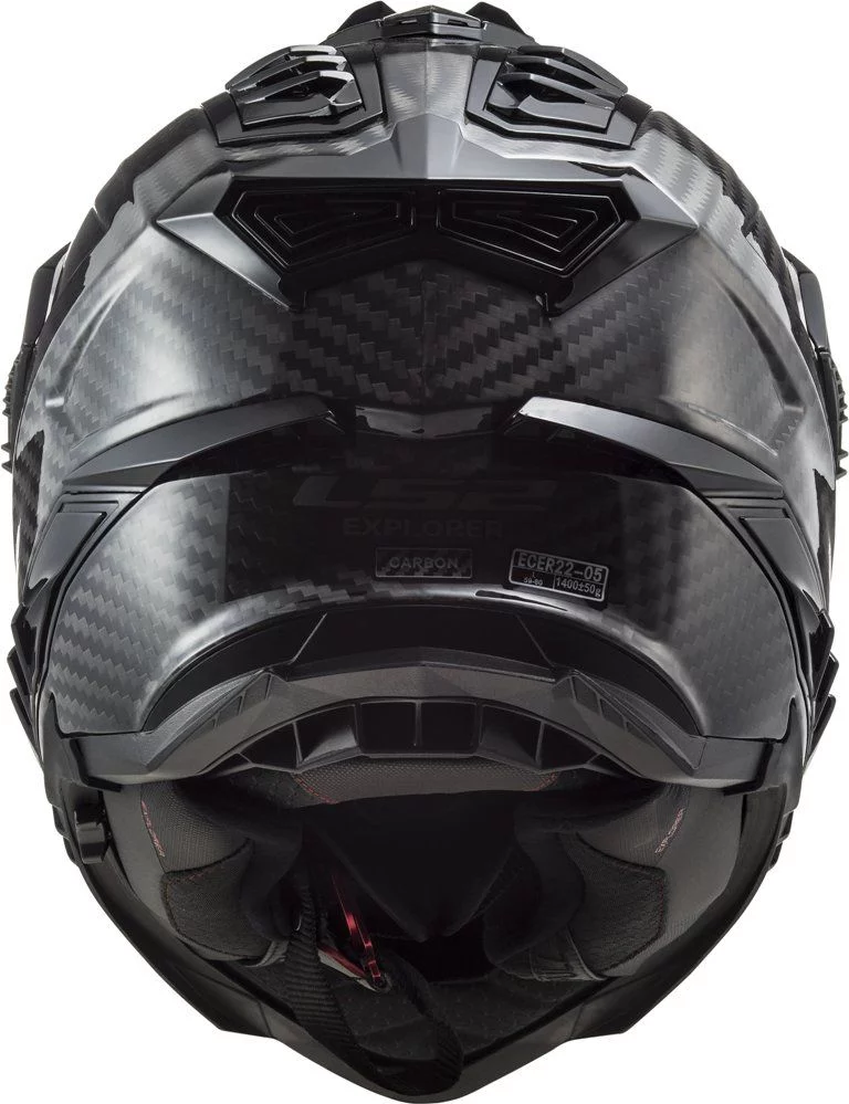 LS2 MX701 C EXPLORER GLOSS CARBON