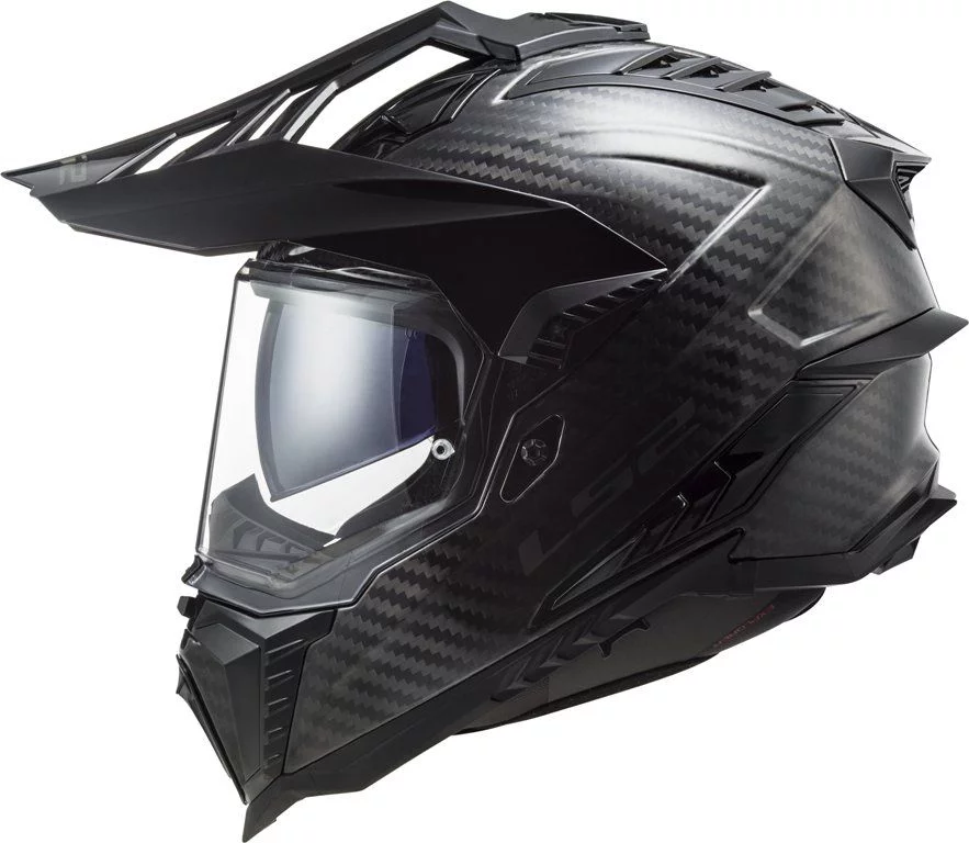 LS2 MX701 C EXPLORER GLOSS CARBON