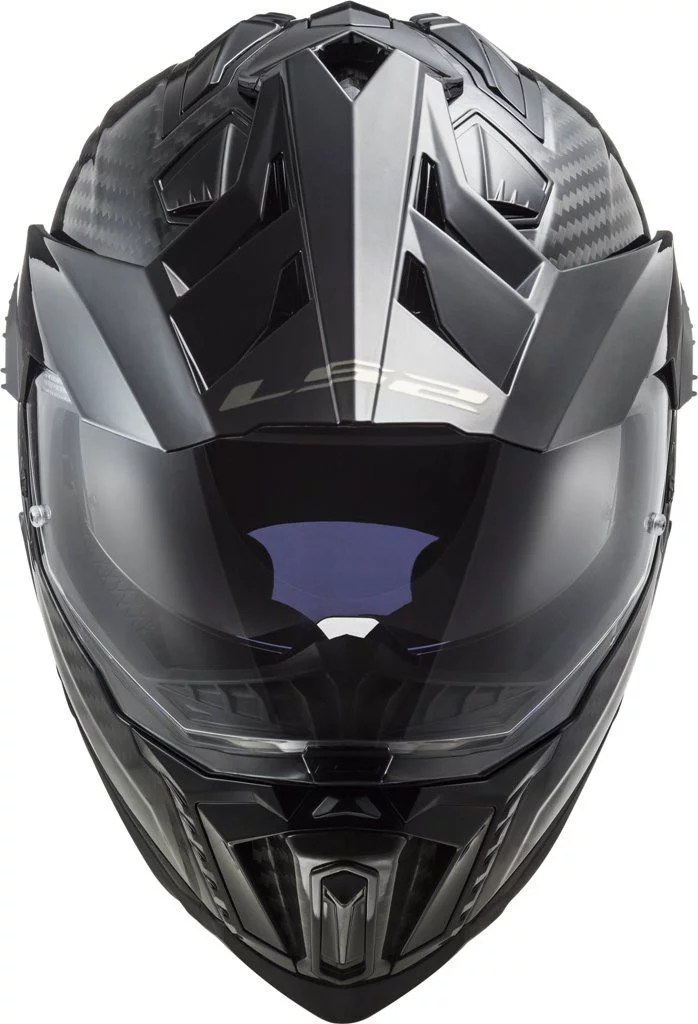 LS2 MX701 C EXPLORER GLOSS CARBON