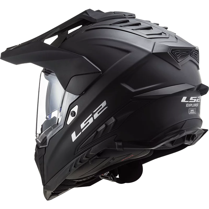 LS2 MX701 EXPLORER SOLID MATT BLACK