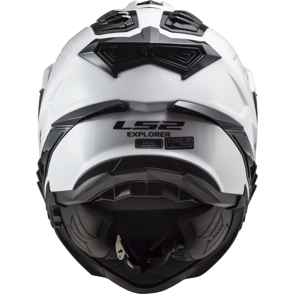 LS2 MX701 EXPLORER SOLID WHITE