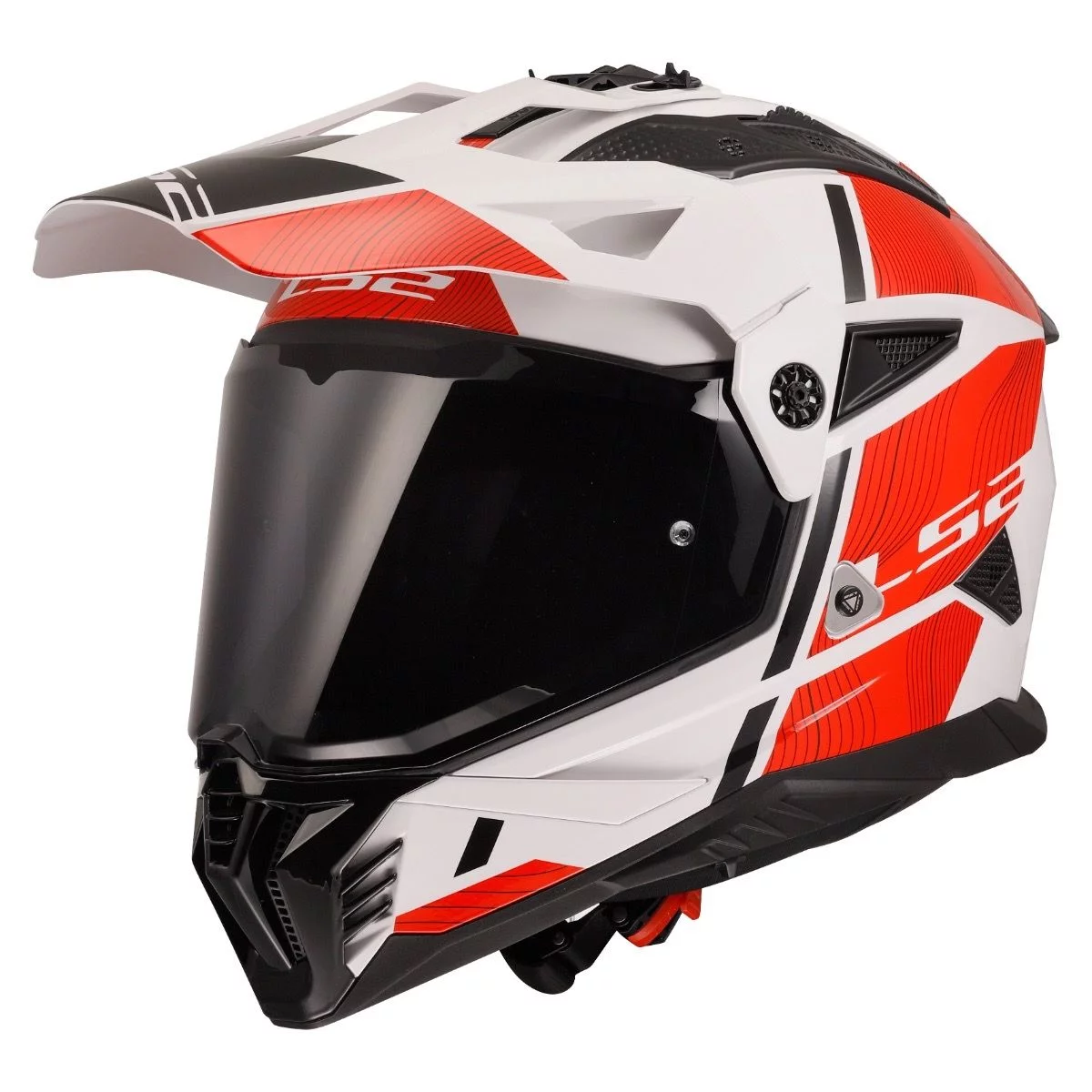 LS2 MX702 PIONEER 2 HILL WHITE RED