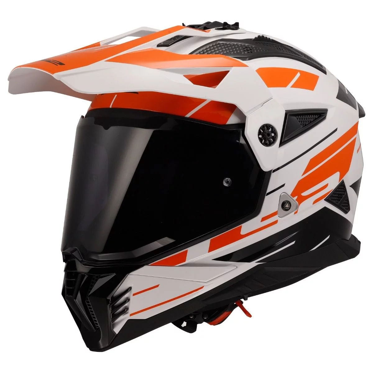 LS2 MX702 PIONEER 2 NAMIB WHITE ORANGE