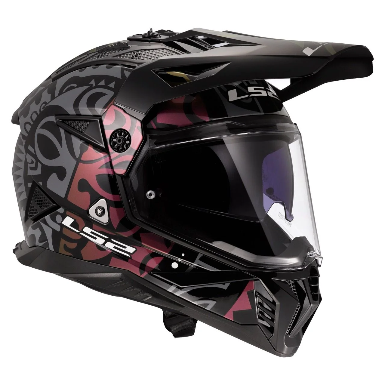 LS2 MX702 PIONEER 2 RANGI BLACK