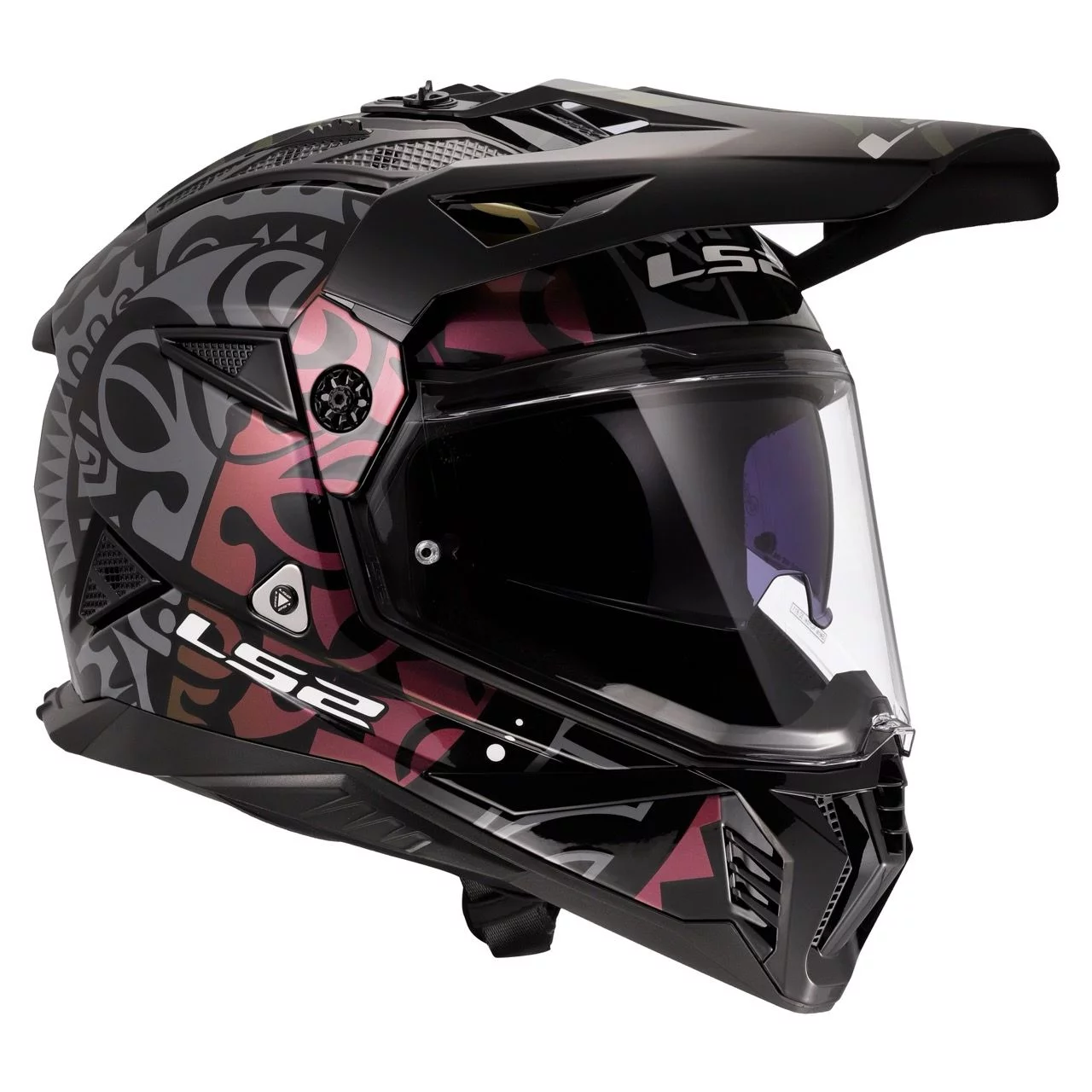 LS2 MX702 PIONEER 2 RANGI BLACK