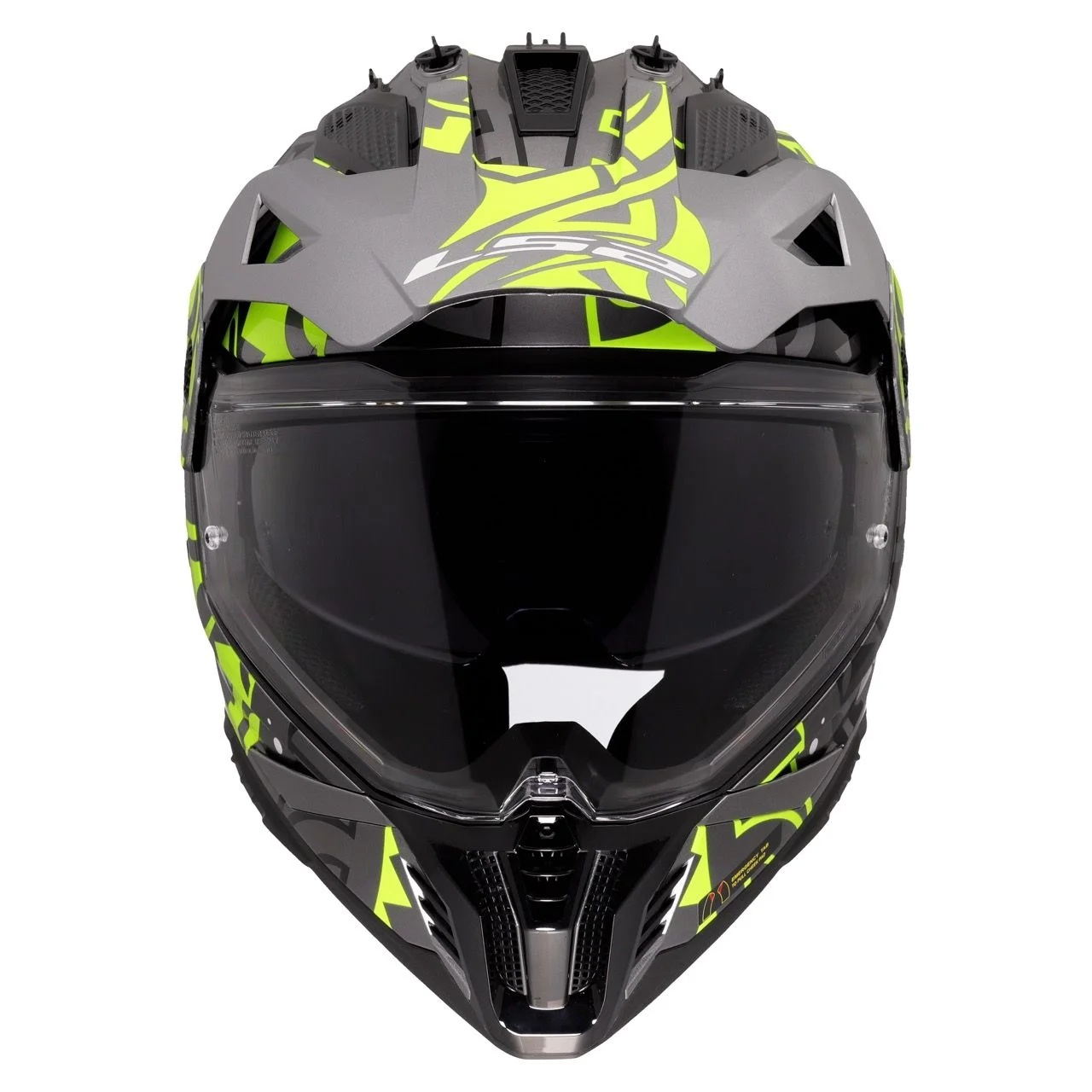 LS2 MX702 PIONEER 2 RANGI HI-VIS YELLOW