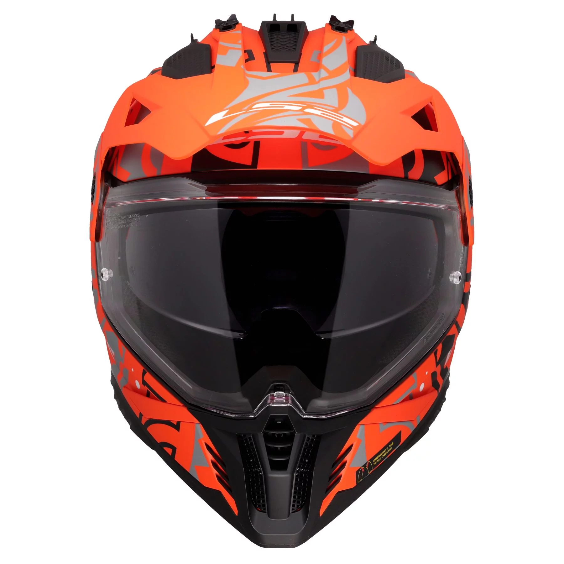 LS2 MX702 PIONEER 2 RANGI ORANGE