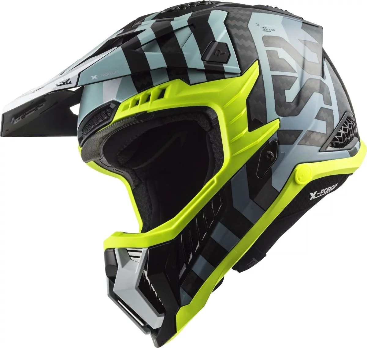 LS2 MX703 C X-FORCE BARRIER SKY BLUE