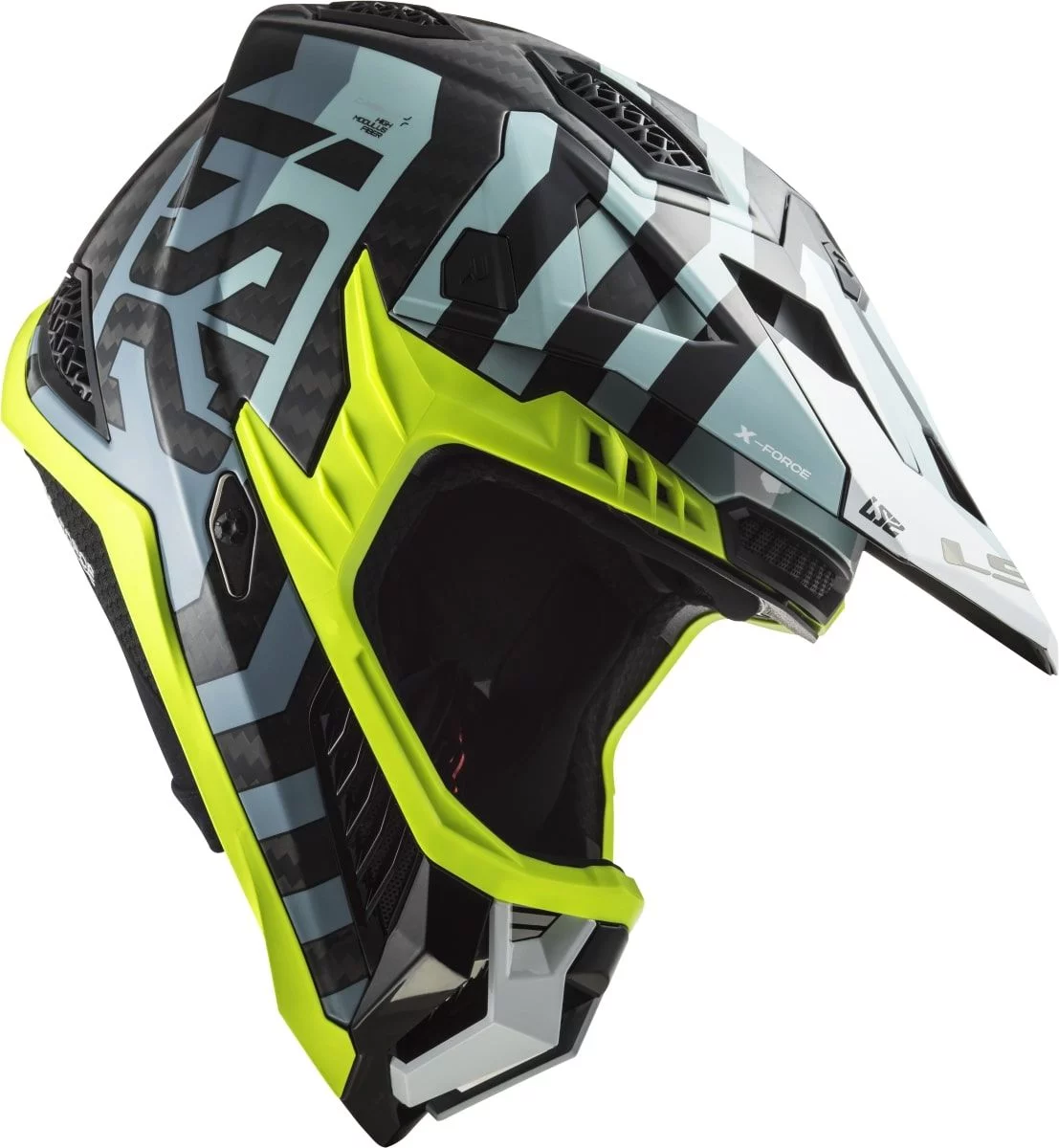 LS2 MX703 C X-FORCE BARRIER SKY BLUE