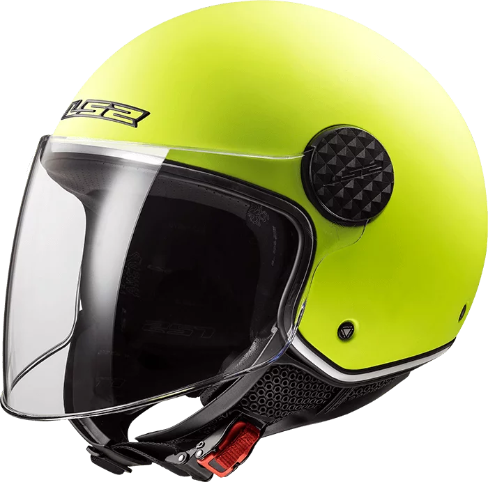 LS2 OF558 SPHERE LUX MATT HI-VIS YELLOW