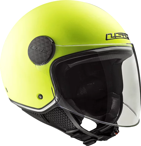 LS2 OF558 SPHERE LUX MATT HI-VIS YELLOW
