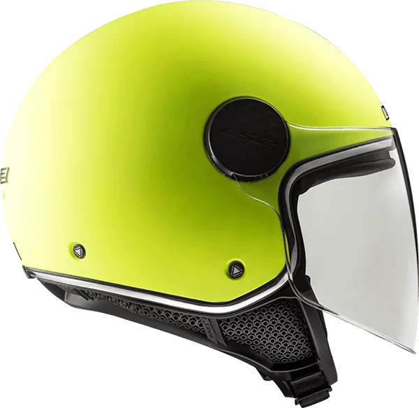 LS2 OF558 SPHERE LUX MATT HI-VIS YELLOW