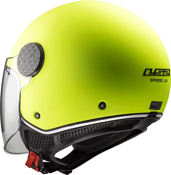 LS2 OF558 SPHERE LUX MATT HI-VIS YELLOW