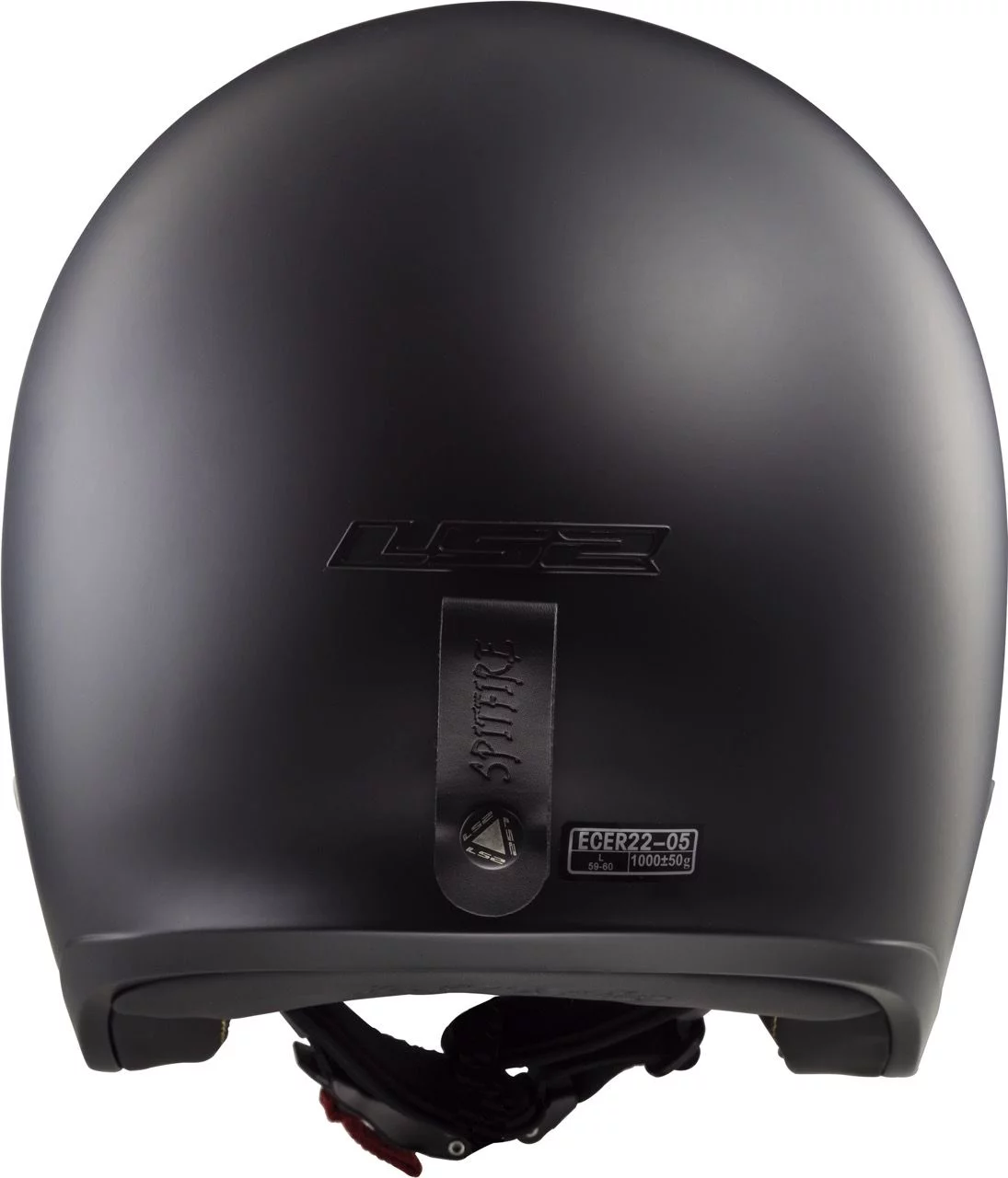 LS2 OF599 SPITFIRE 2 SINGLE MONO MATT BLACK