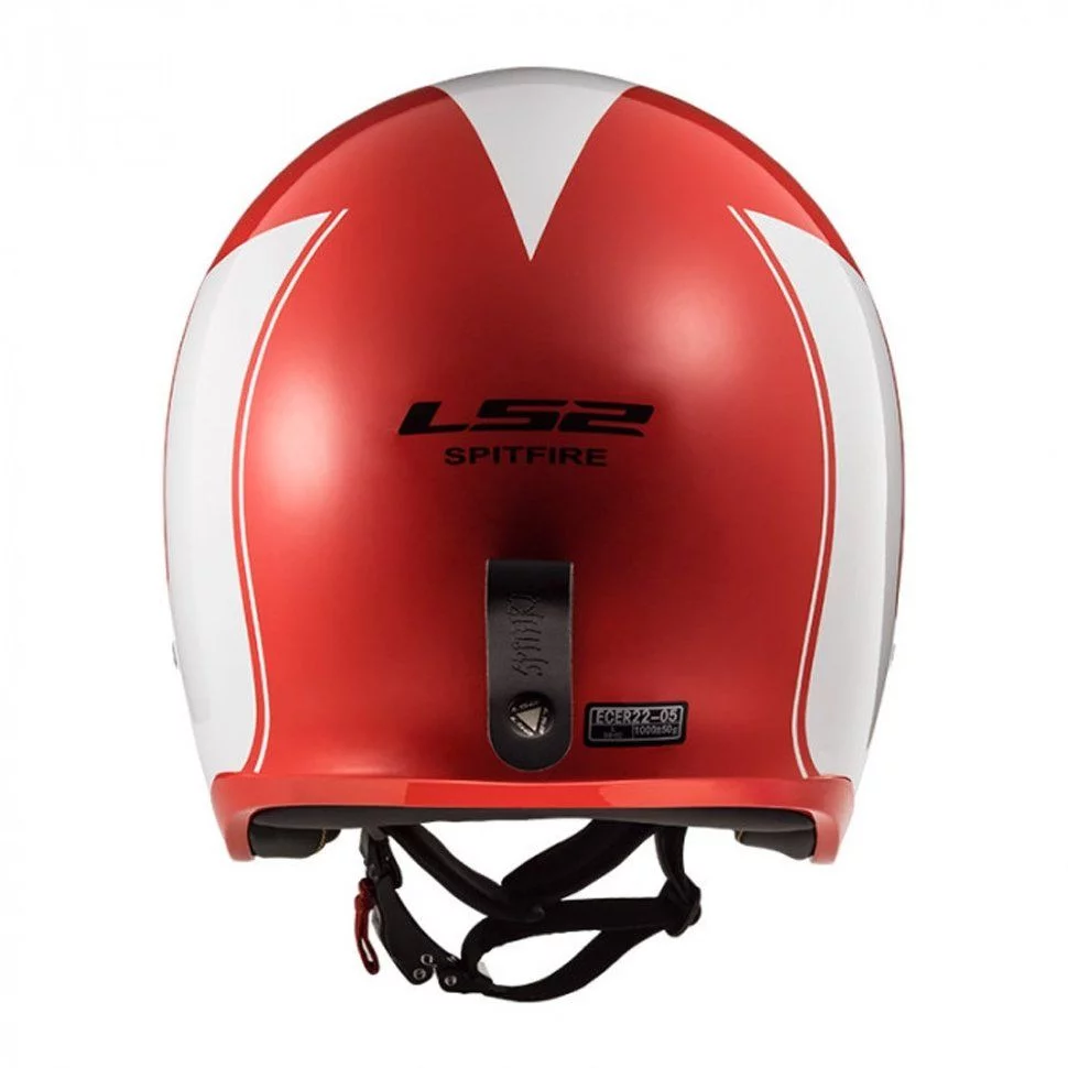 LS2 OF599 SPITFIRE RIM RED WHITE