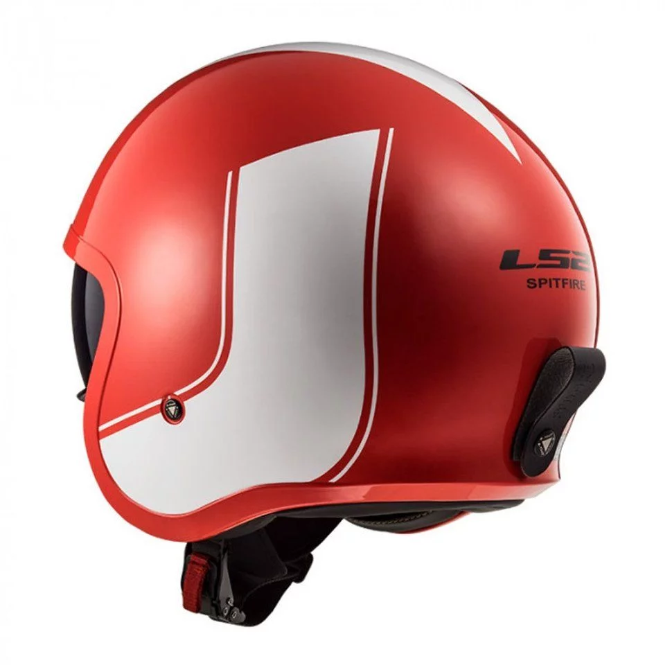 LS2 OF599 SPITFIRE RIM RED WHITE
