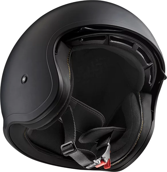 LS2 OF599 SPITFIRE SINGLE MONO MATT BLACK