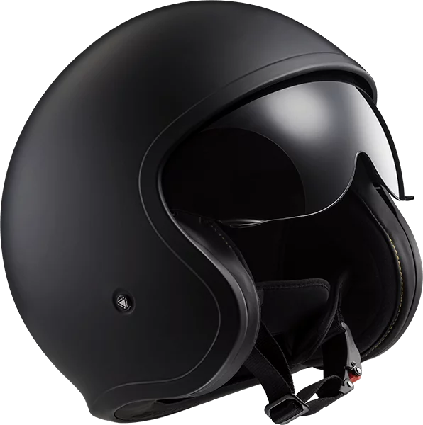 LS2 OF599 SPITFIRE SINGLE MONO MATT BLACK