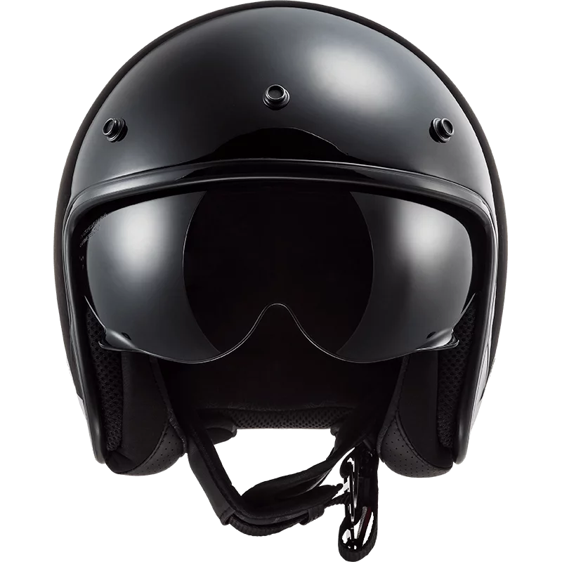 LS2 OF601 BOB SOLID GLOSS BLACK